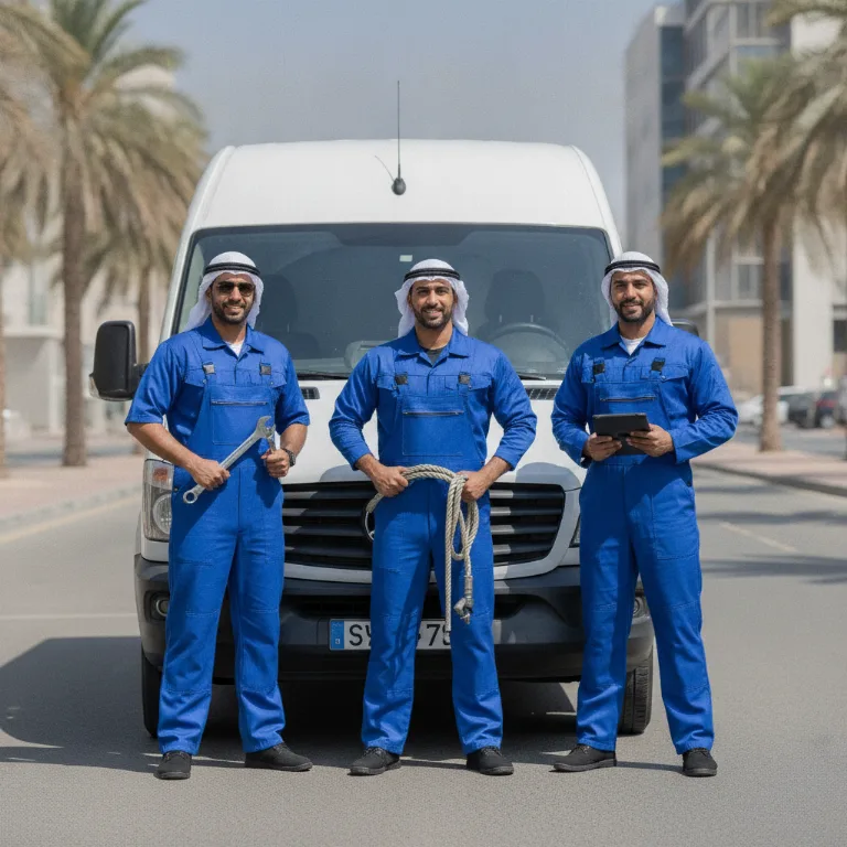 ونش سيارات فريق في هور العنز